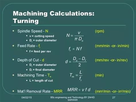 feed rate in cnc